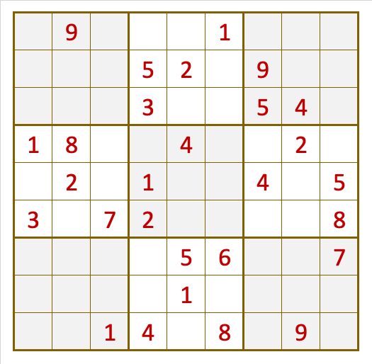 6x6 X sudoku, how should i even start solving this one? : r/sudoku